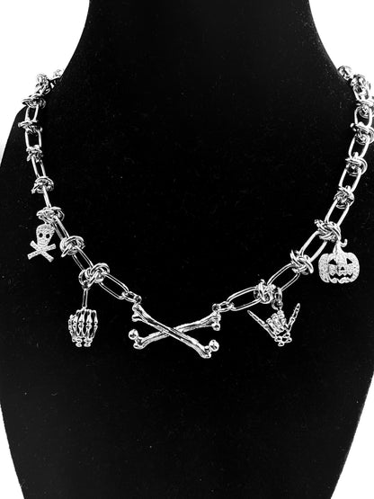 Skull Charm Necklace