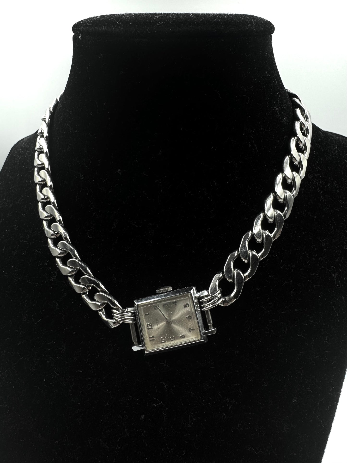 Watch Pearl Necklace Set