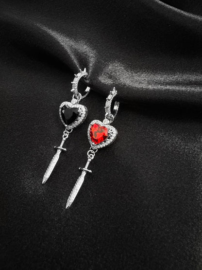 Diamond Love Earrings