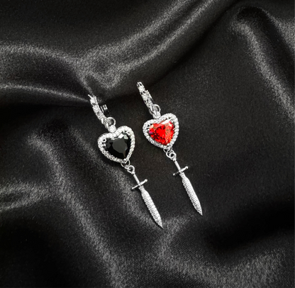 Diamond Love Earrings