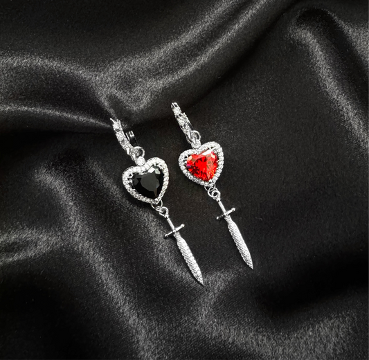 Diamond Love Earrings