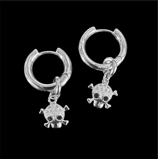 Baby skull hoops